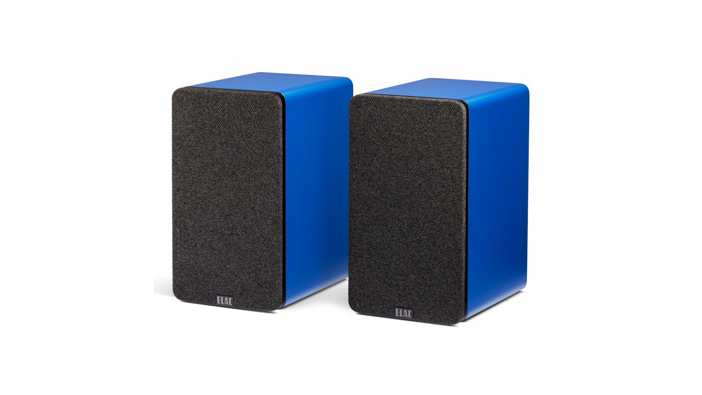 ELAC Debut Connex - 4-1/2" Connex Powered 50 Watt Bookshelf Speakers - Blue