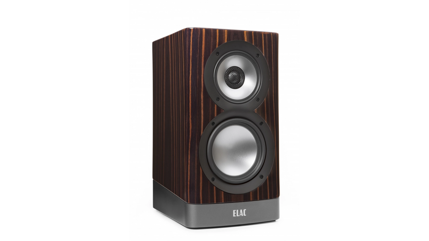 ELAC Navis - Powered Bookshelf Speaker - Gloss Ebony Emara