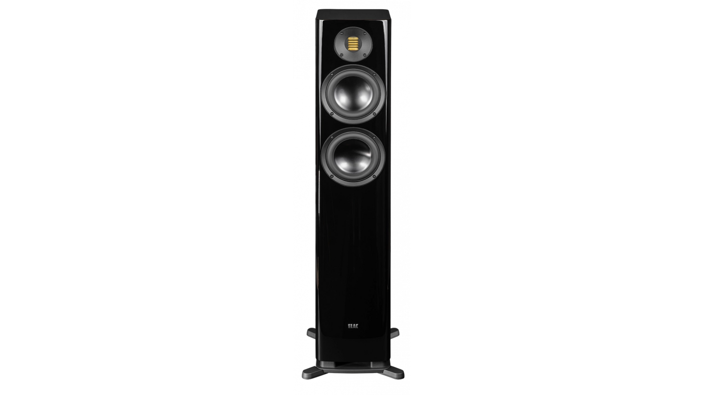 ELAC Solano - 6" Floorstanding Speaker - Gloss Black