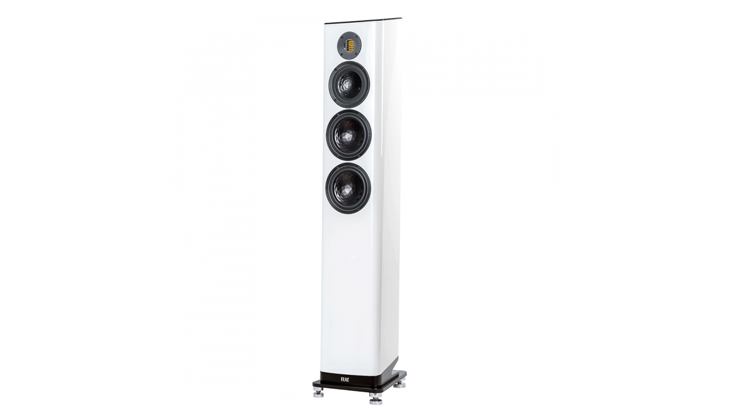 ELAC Vela - Floorstanding Speaker - Gloss White - VFS409