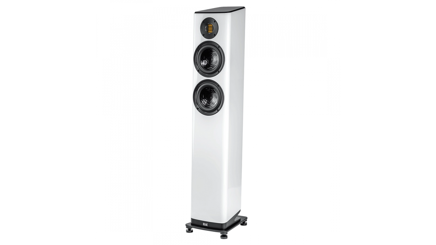 ELAC Vela - Floorstanding Speaker - Gloss White - VFS407