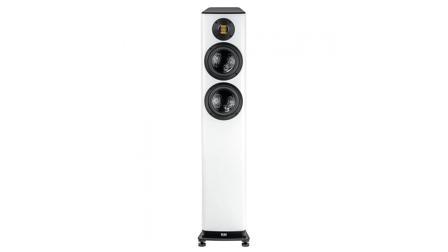 ELAC Vela - Floorstanding Speaker - Gloss White - VFS407