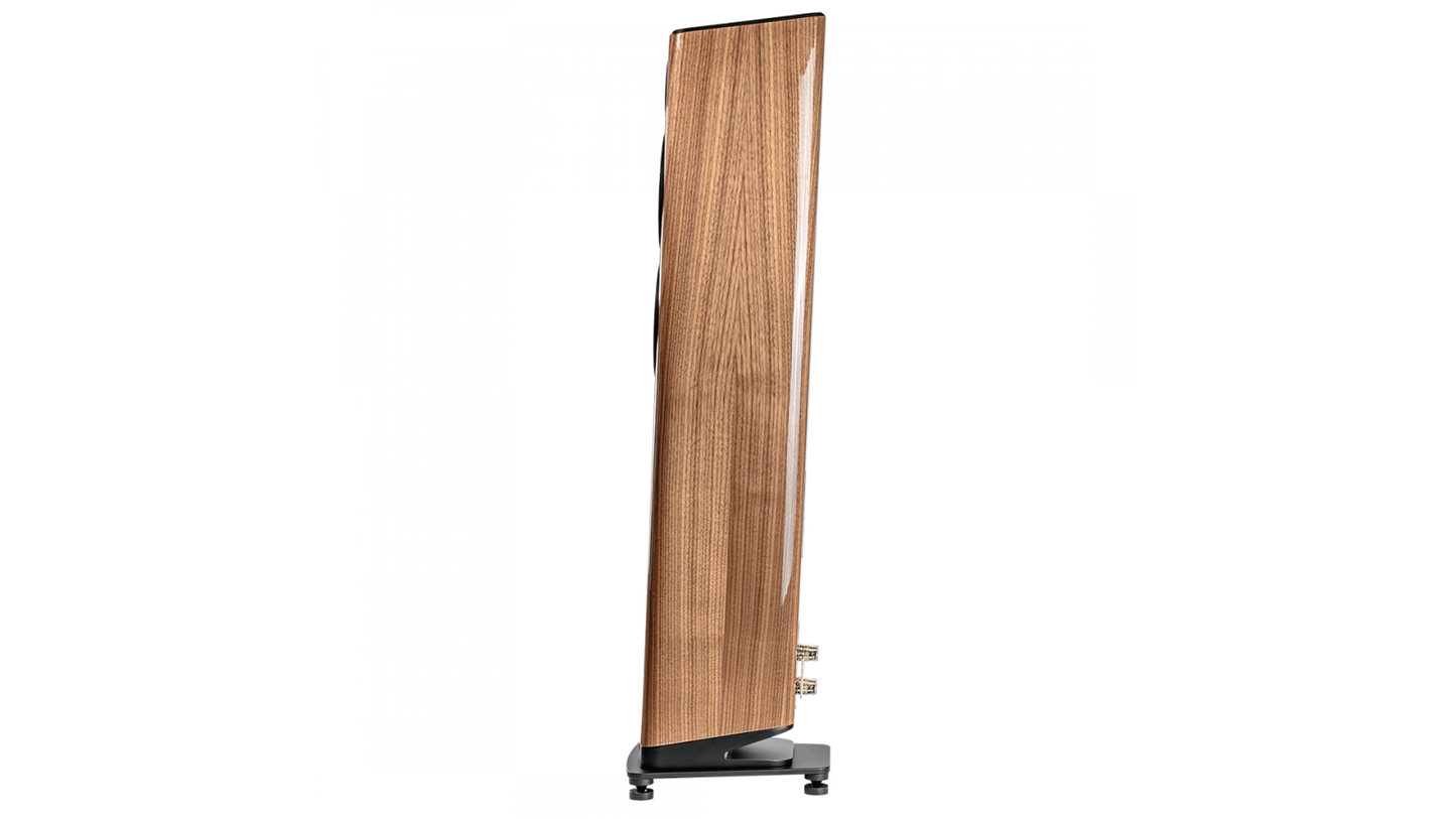 ELAC Vela - Floorstanding Speaker - Gloss Walnut - VFS407