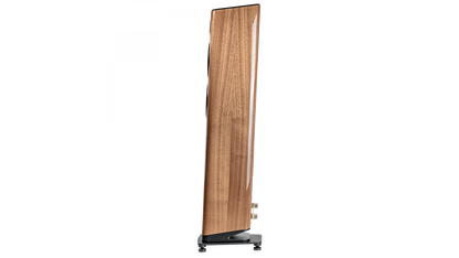 ELAC Vela - Floorstanding Speaker - Gloss Walnut - VFS407