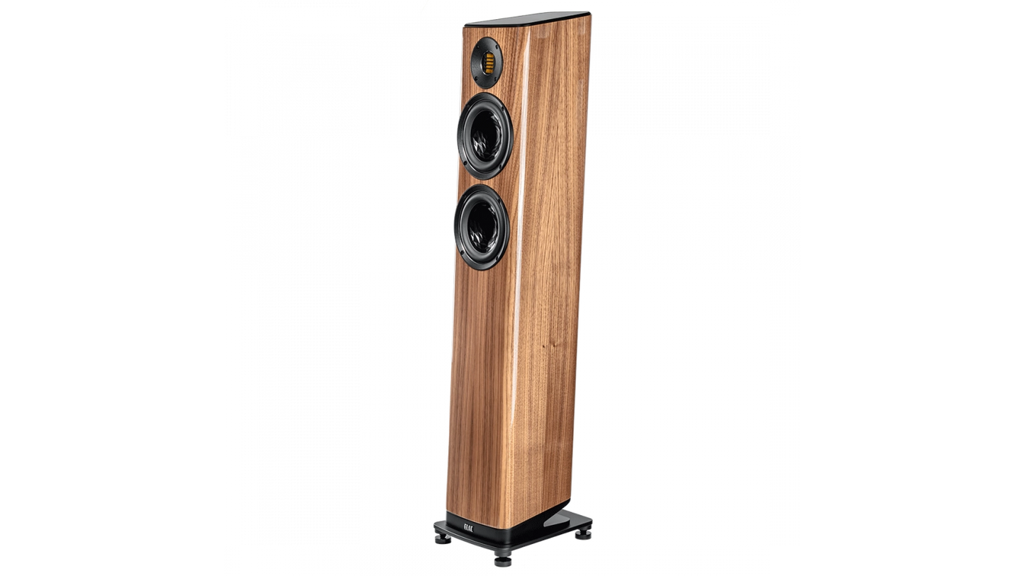 ELAC Vela - Floorstanding Speaker - Gloss Walnut - VFS407