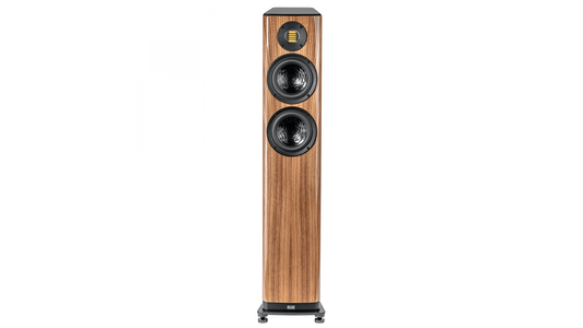 ELAC Vela - Floorstanding Speaker - Gloss Walnut - VFS407