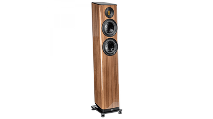 ELAC Vela - Floorstanding Speaker - Gloss Walnut - VFS407