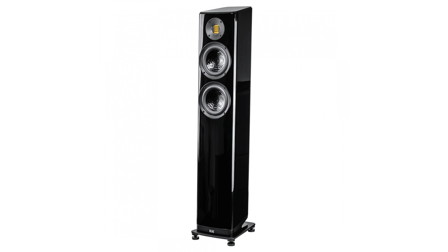 ELAC Vela - Floorstanding Speaker - Gloss Black- VFS407