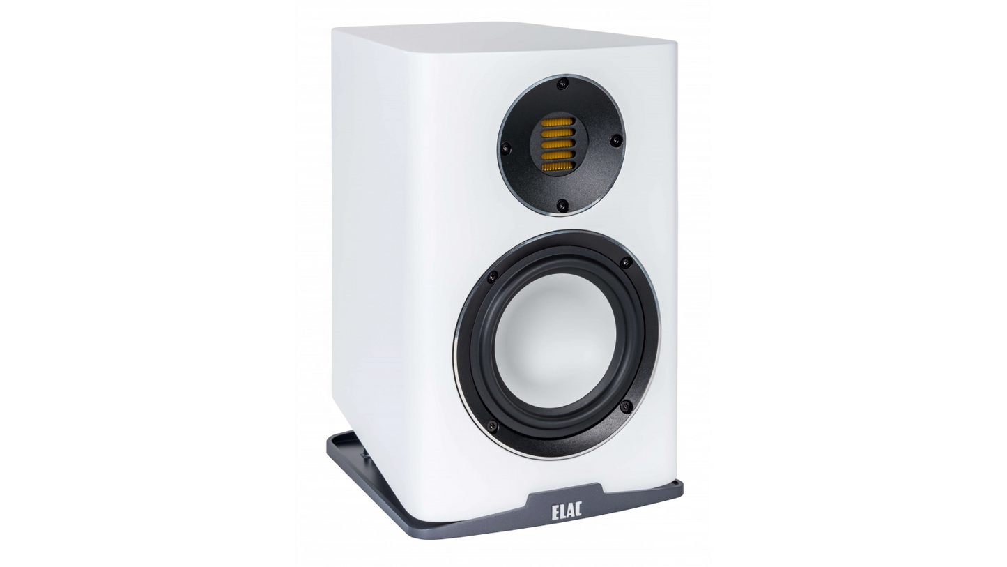 ELAC Carina - 5-1/4" Bookshelf Speakers - Satin White