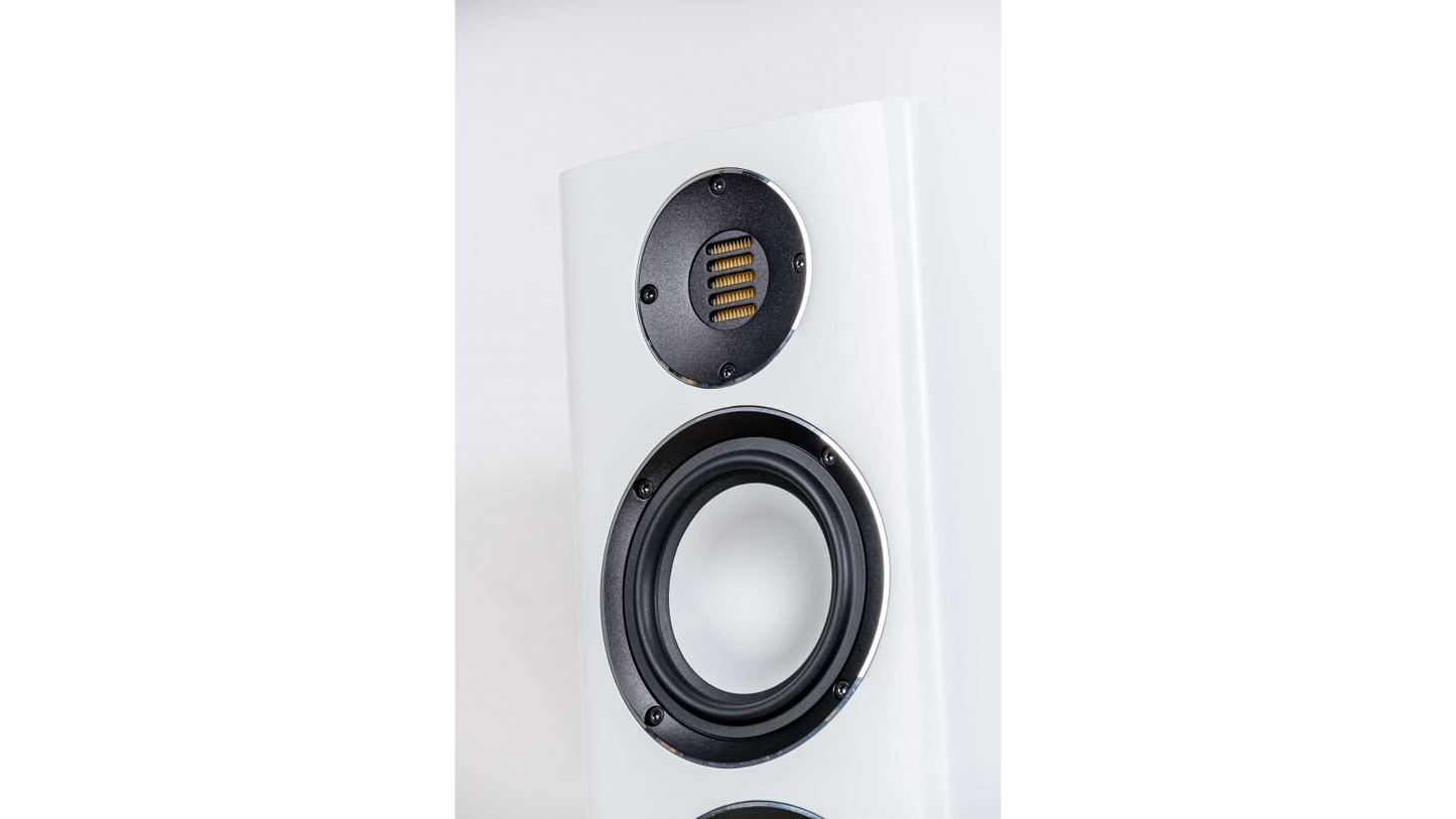 ELAC Carina - 5-1/4" Floorstanding Speaker - Satin White