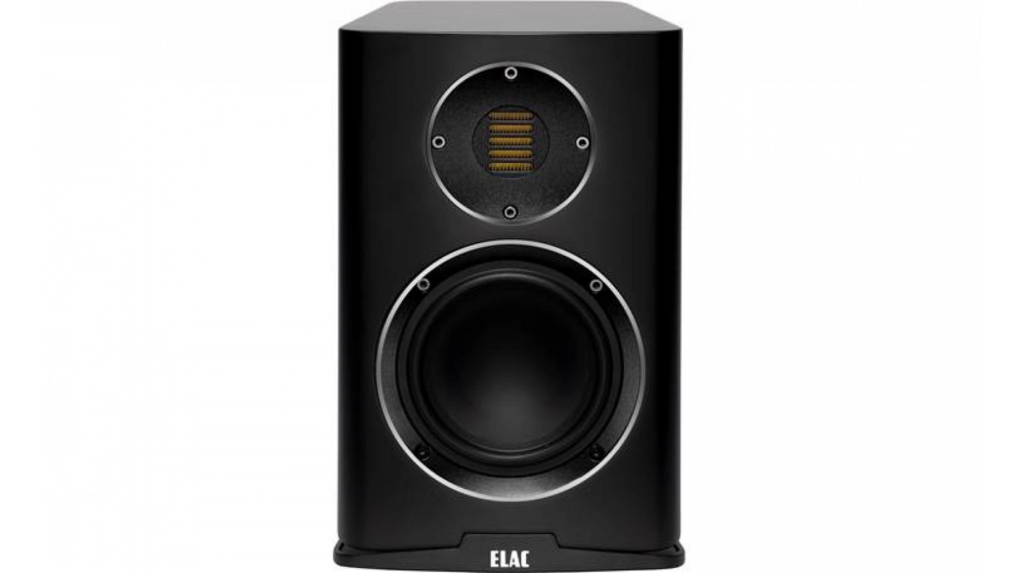 ELAC Carina - 5-1/4" Bookshelf Speakers - Satin Black