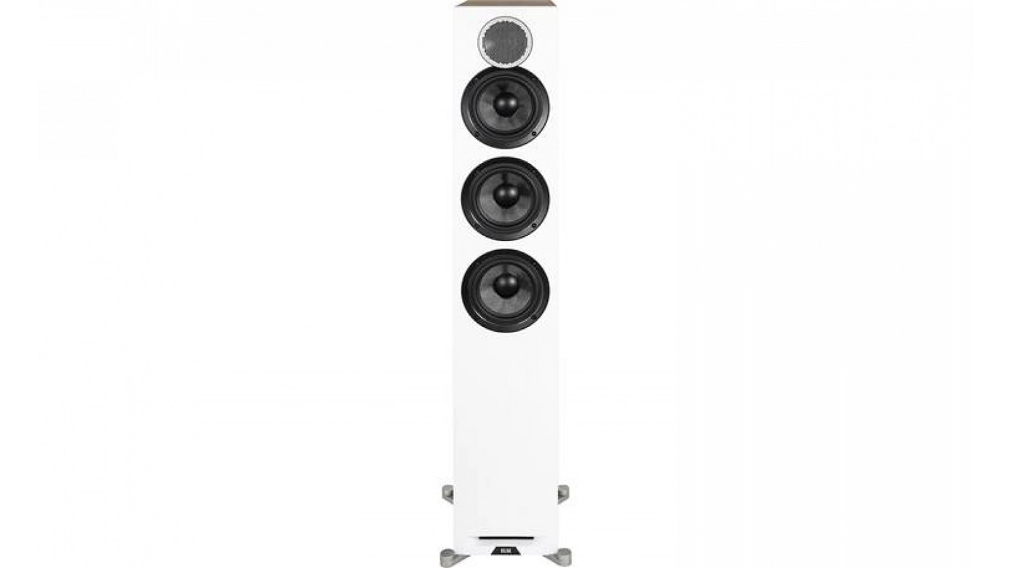 ELAC UniFi Reference - 5.25” Floorstanding Speaker in White/Oak