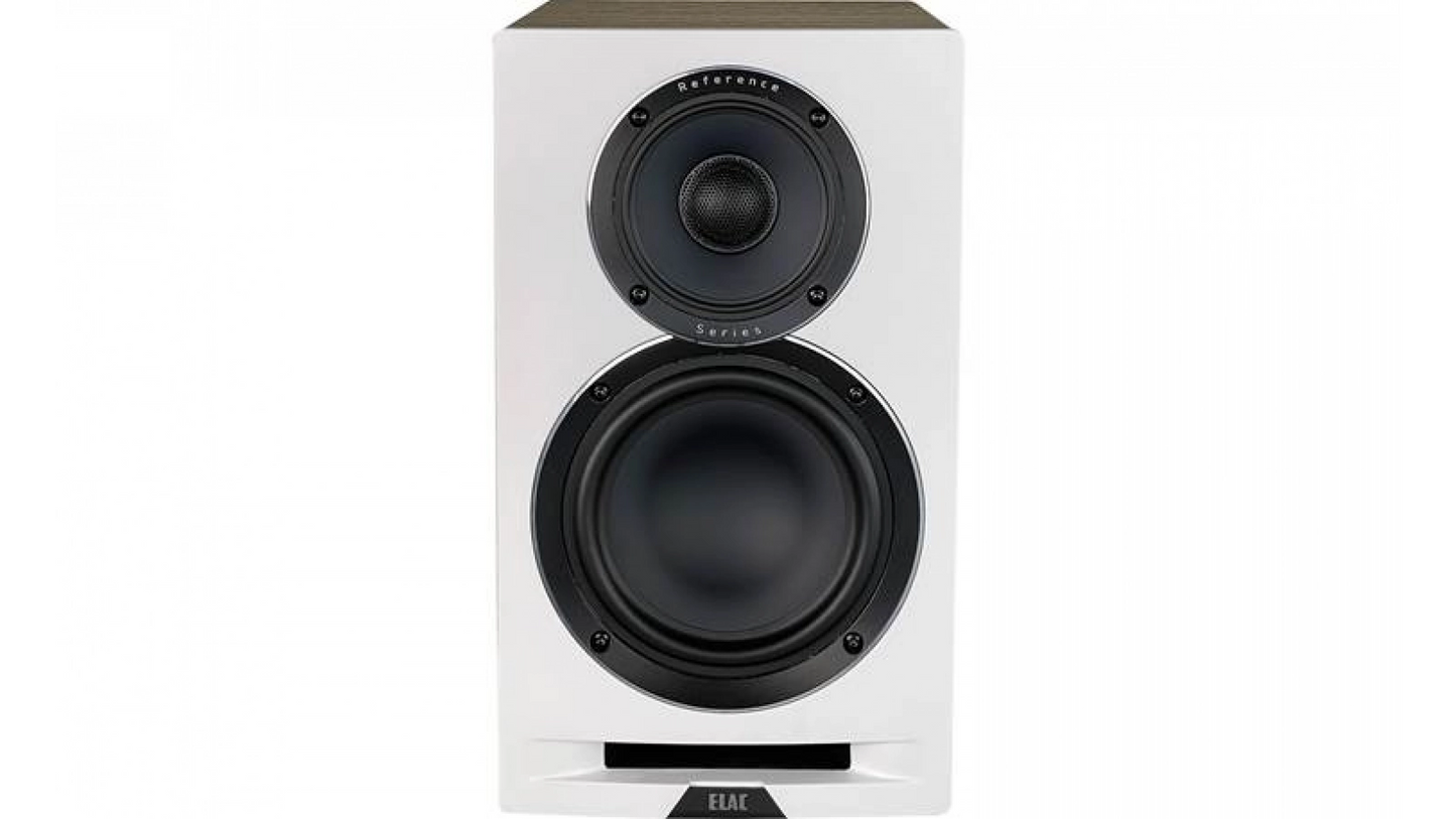 ELAC UniFi Reference - 6.5” Bookshelf Speakers in White/Oak