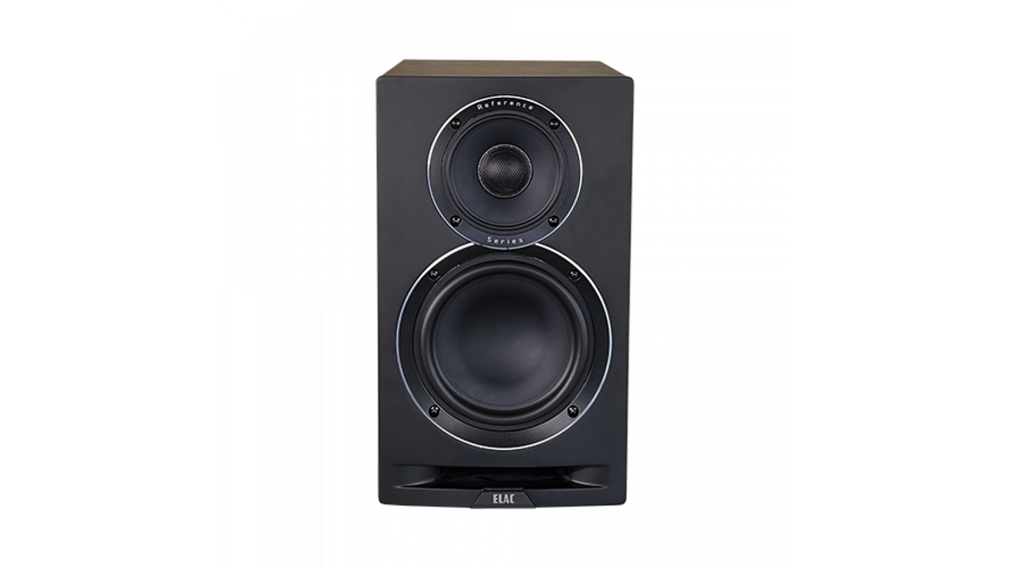 ELAC UniFi Reference - 6.5” Bookshelf Speakers in Black/Walnut