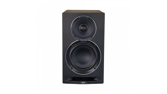 ELAC UniFi Reference - 6.5” Bookshelf Speakers in Black/Walnut